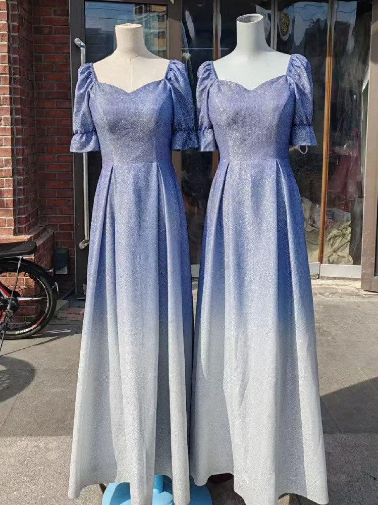 紫色合唱服装